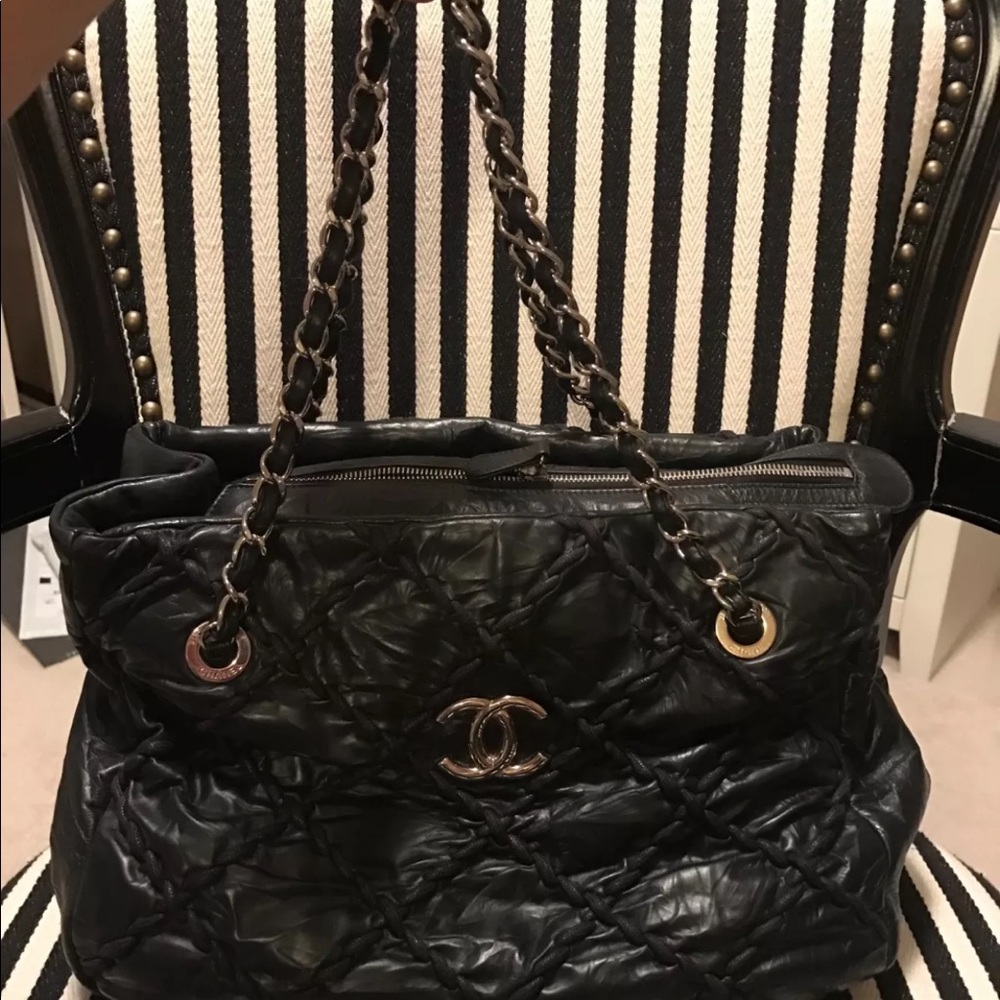 Chanel ultra stitch tote